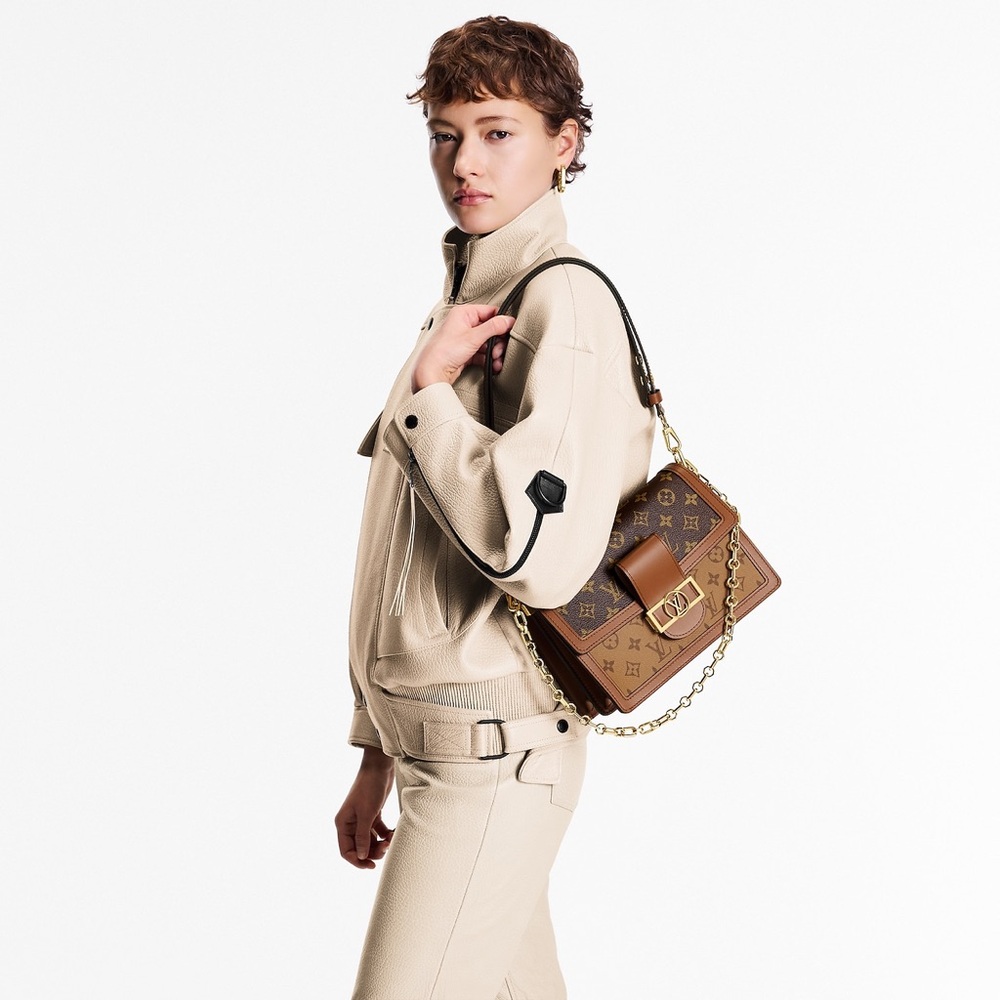 Louis Vuitton Brown Monogram Shoulder Bag - Picture 2 of 16